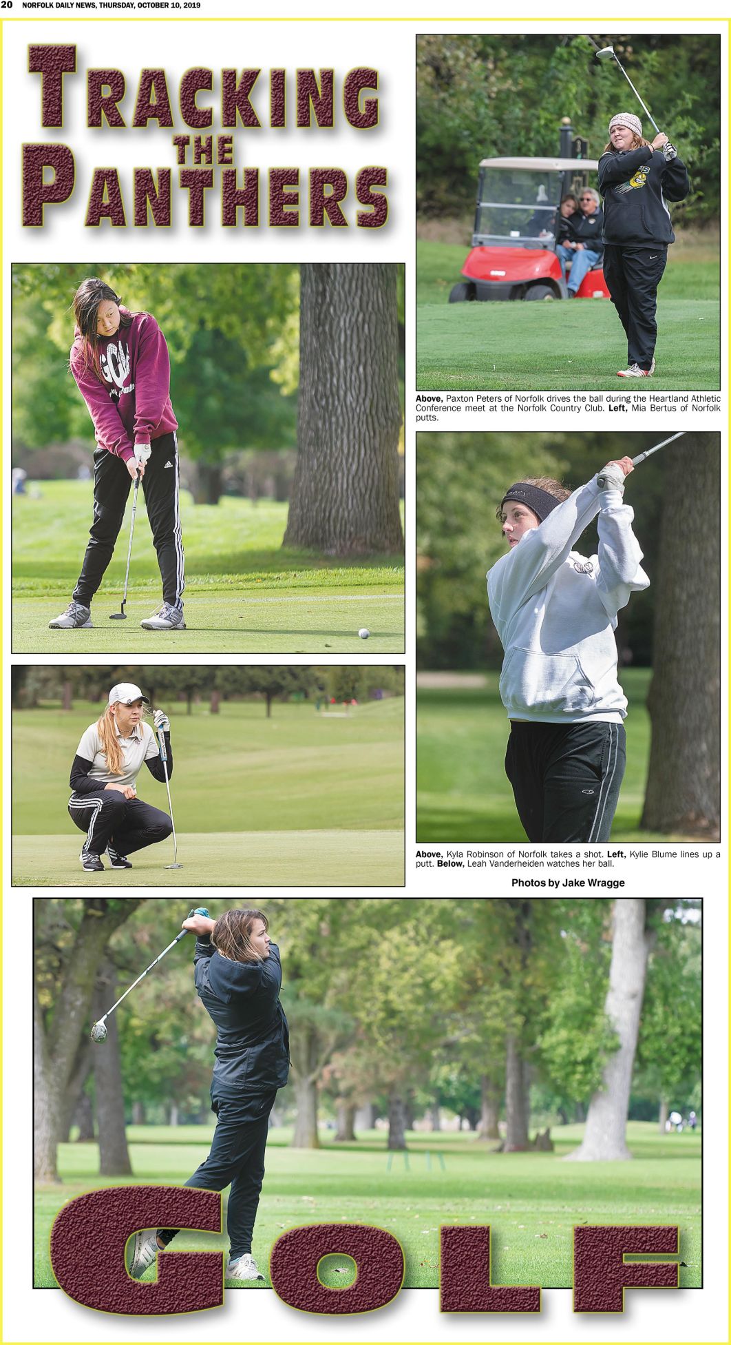 Tracking the Panther - Girls Golf
